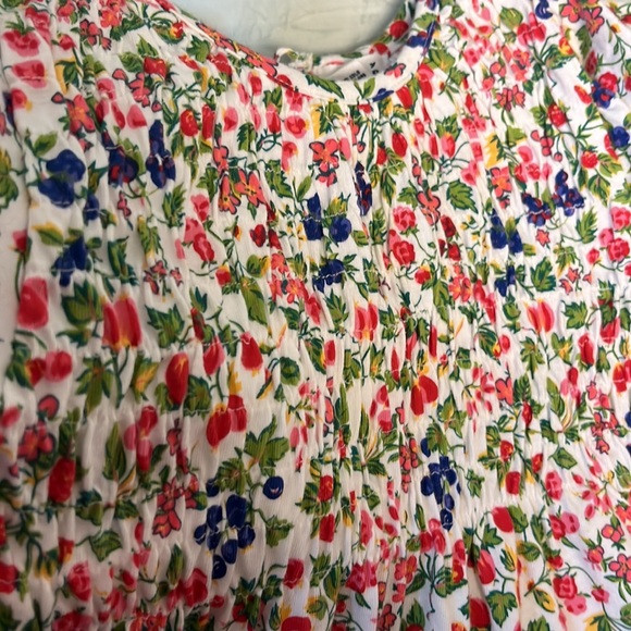 GAP Floral Jumpsuit - Red, Blue, Green - Picture 6 of 8